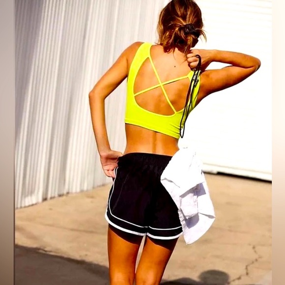 ๐ Free People Tighten up Muscle Tank XS/S Color Highlighter ๐ - Picture 3 of 3